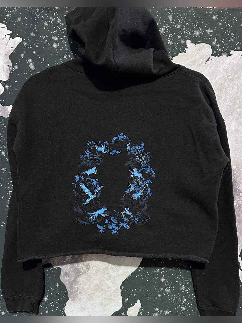 Harry Potter: Forbidden Forest Experience Crop Hoodie